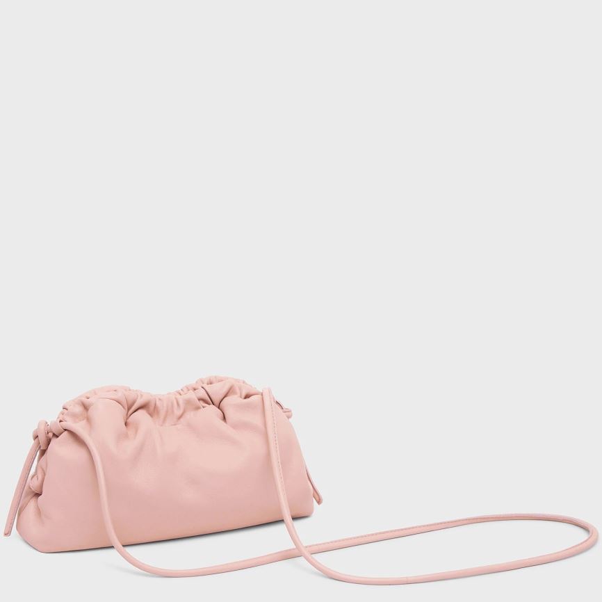 Women's Mansur Gavriel Mini Cloud Clutch Bags Pink | AU 4201YW